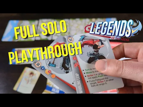 Legends of the Arena Solo Playthrough