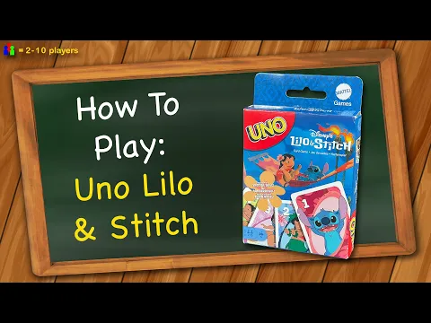 How to play Uno Lilo & Stitch