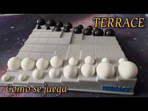 TERRACE - Como se juega y partida - Juego de mesa abstracto
