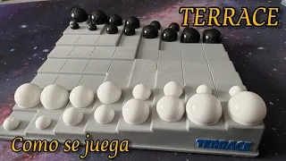 TERRACE - Como se juega y partida - Juego de mesa abstracto