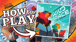 WILD SPACE How to Play | Wild Space Board Game Tutorial | Pandasaurus Games