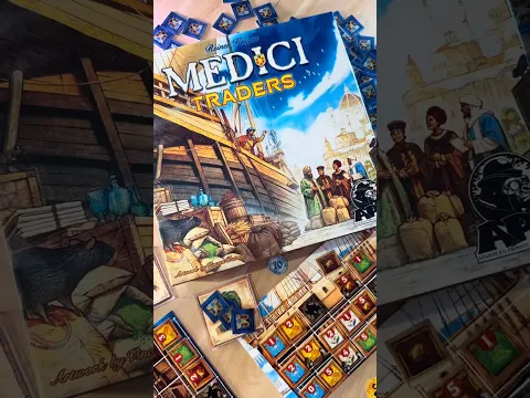 Reiner Knizia's Medici Traders Preview (Board Games Direct 2026)