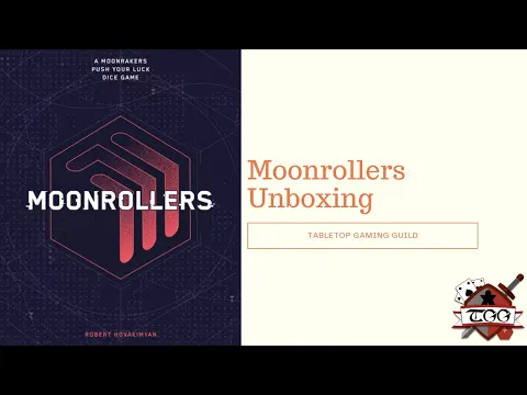 Moonrollers Board Game Unboxing