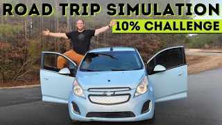 Our $5000 Chevy Spark EV Takes On The 10% Challenge!