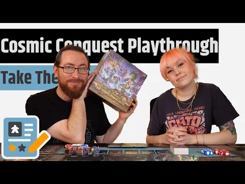 Cosmic Conquest Gameplay - The Galaxy Can Be Yours!!...For A Fight...