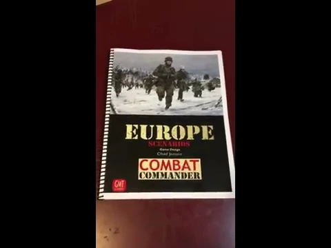 Combat Commander scenerios bound