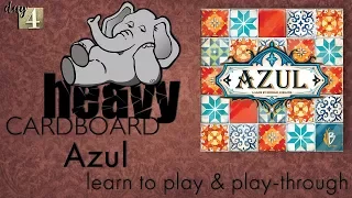 Azul 2p Play-through, Teaching, & Roundtable discussion by Heavy Cardboard