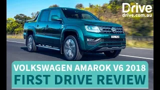 Volkswagen Amarok V6 Ultimate 2018 First Drive Review | Drive.com.au