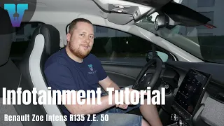 Infotainment Renault Zoe Intens Z.E. 50 - Tutorial [Deutsch] | Vision E Drive #17