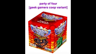 Party of Four coop variant by Geek Gamers
