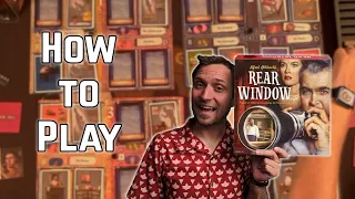 Learn to spy on your neighbors and uncover their secrets in Rear Window (How to Play Board Games)