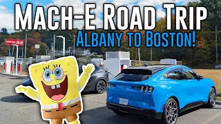 EV Road Trip in a 2024 Mach-E GT! - Albany to Boston