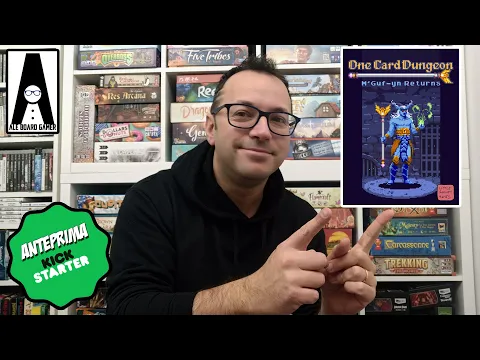 M'GUF-YN RETURNS, arriva la prima espansione di ONE CARD DUNGEON! [Anteprima Kickstarter]