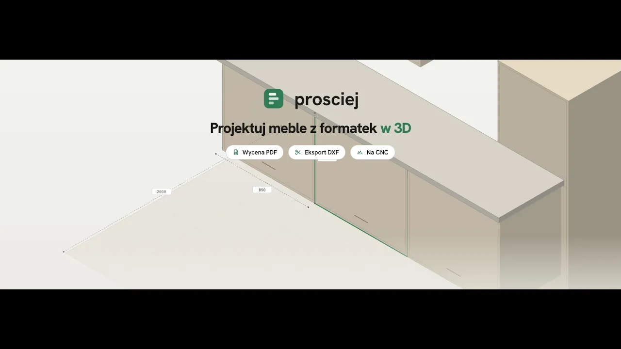 Thumbnail for 3D furniture editor: panel snapping, groups, and undo