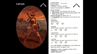 Magic Realm Captain Play 1 Week 1