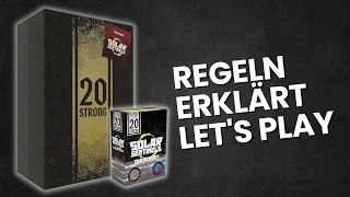 20 Strong Solar Sentinels Regeln Erklärt | Let's Play Deutsch | Playthrough