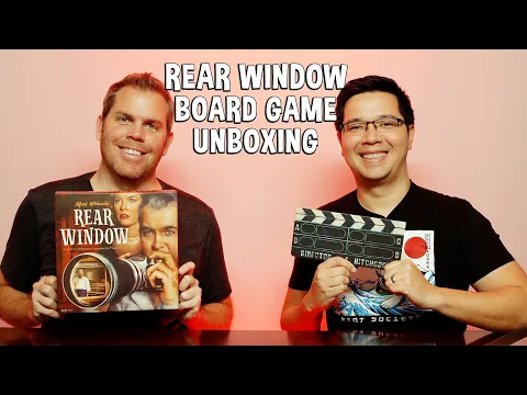Unboxing Rear Window - Classic Hitchcock Movie Board Game