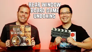 Unboxing Rear Window - Classic Hitchcock Movie Board Game