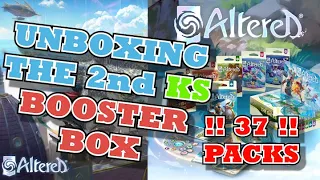 Unboxing: Altered TCG - SECOND KS Booster Box [37PACKS!] [KICKSTARTER]