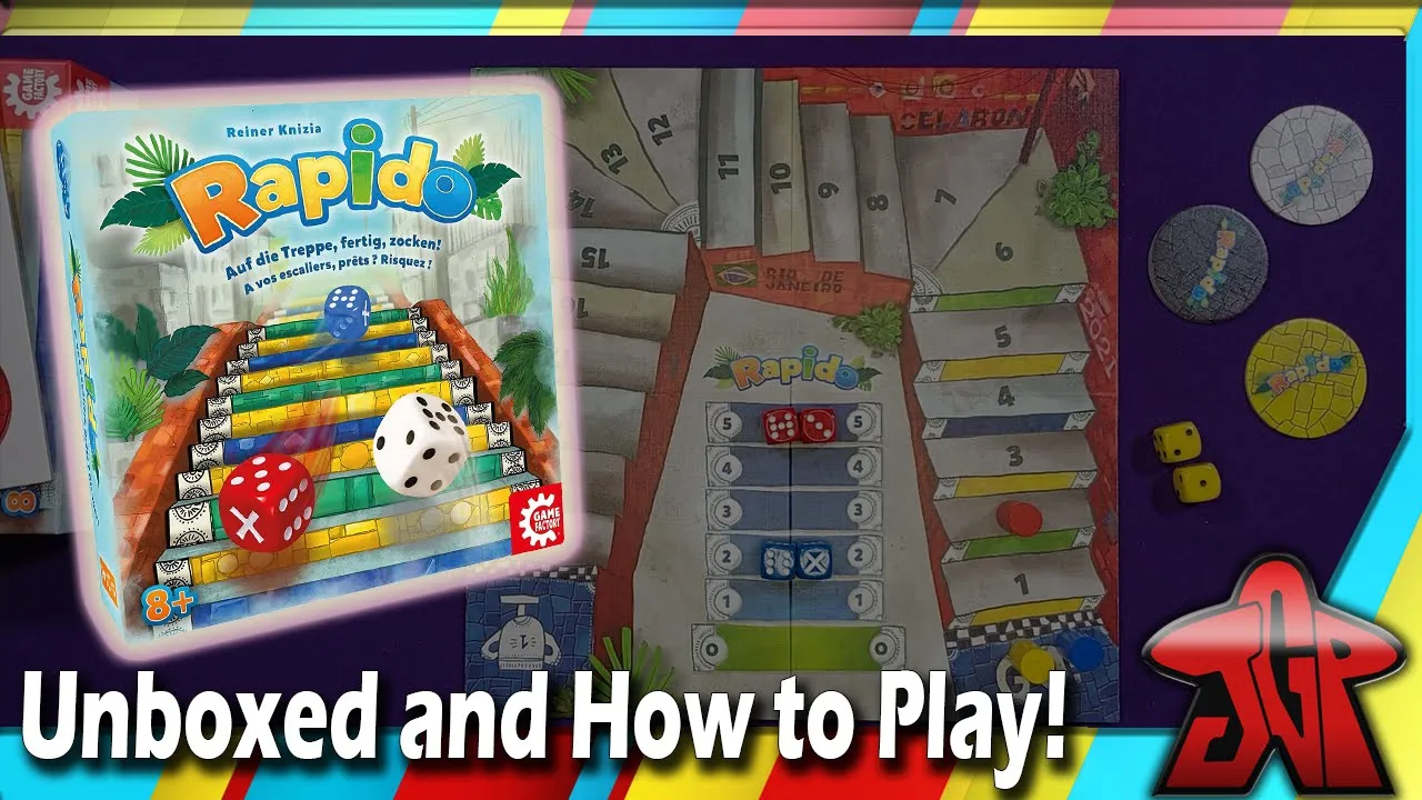 Rapido (Excape) unboxing and How to Play