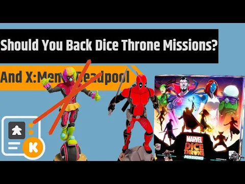 Should You Back Dice Throne X: Men & Missions?