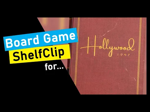 ShelfClips: Hollywood 1947 (Short Board Game Preview)