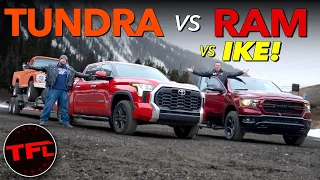 Does The 2022 Toyota Tundra Crush The Ram 1500 On The World's Toughest Towing Test?