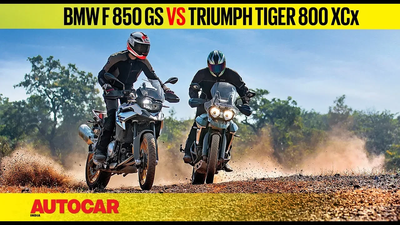 BMW F 850 GS vs Triumph Tiger 800 XCx | Comparison Review | Autocar India
