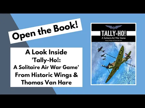 Open the Book! Historic Wings'' 'Tally-Ho!' Look Through and Overview.