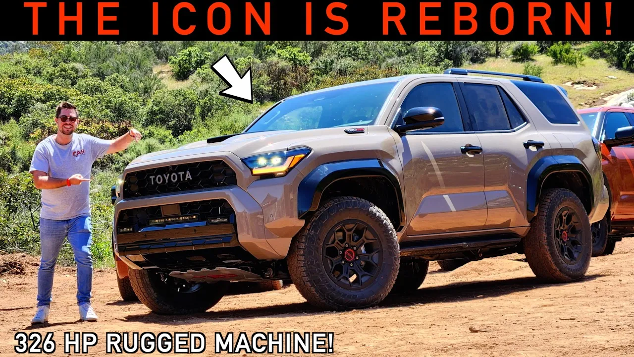 2025 Toyota 4Runner -- Finally ALL-NEW & Modern; Still TOUGH as EVER!