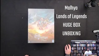 Malhya: Lands of Legends Kickstarter Unboxing!