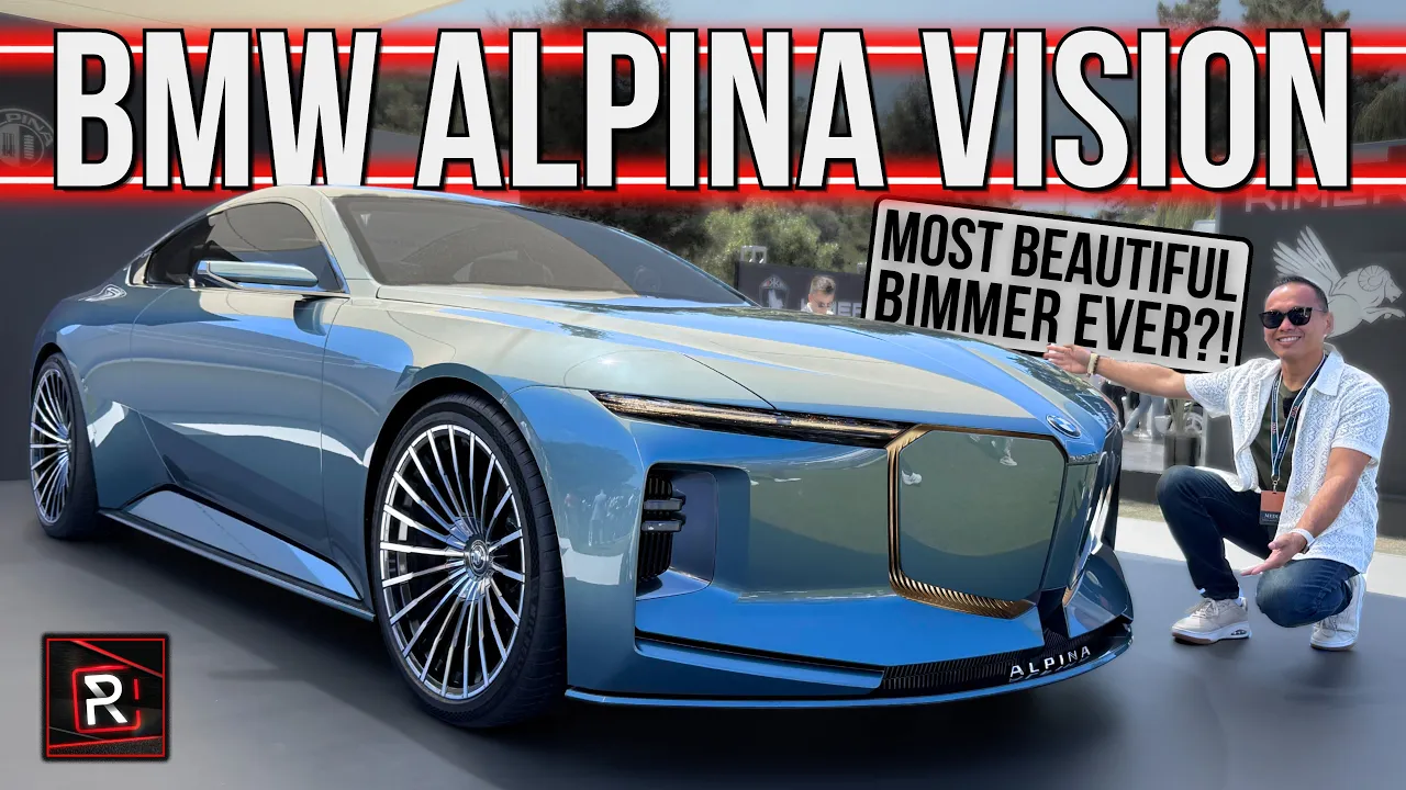 Most Beautiful Bimmer Ever Made?! | BMW Alpina Vision Concept | Detailed First Look