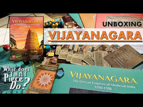 Vijayanagara Unboxing [GMT Games]
