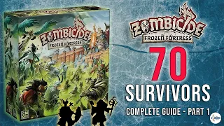Zombicide: Frozen Fortress Guide Part 1 – Survivors