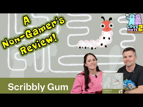 Scribbly Gum by Phil Walker-Harding - A Non-Gamer's Review! Love 2 Hate #BoardGames @joeygames2558