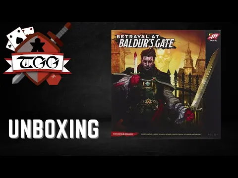 Betrayal at Baldur's Gate Unboxing