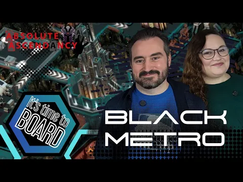 Black Metro - Board Game Review. We are fighting for control of the Dark City