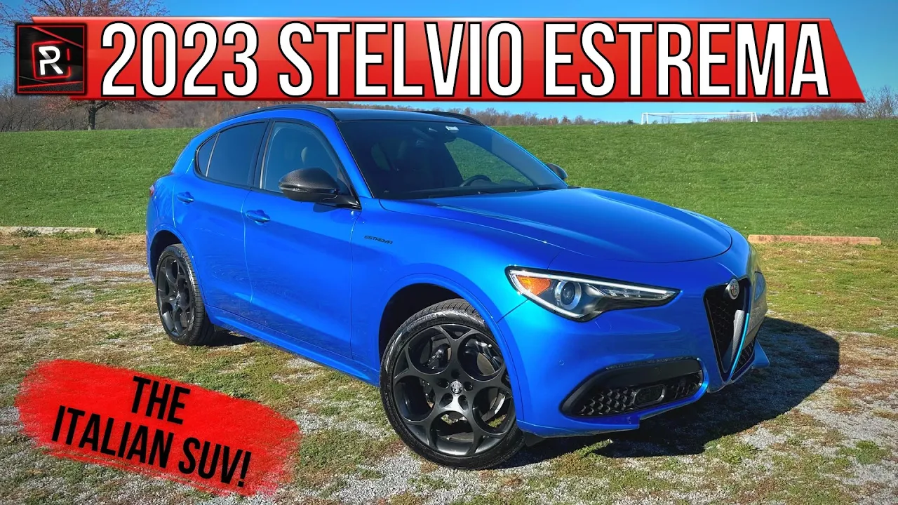 The 2023 Alfa Romeo Stelvio Estrema Is A Stand Out Sports SUV