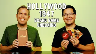 Unboxing Hollywood 1947 - Movie Social Deduction Game