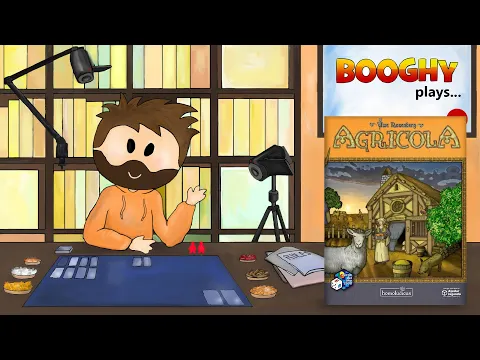Booghy plays... Agricola(w. exp. FotM)(2p, Rules, Playthrough, Impressions)