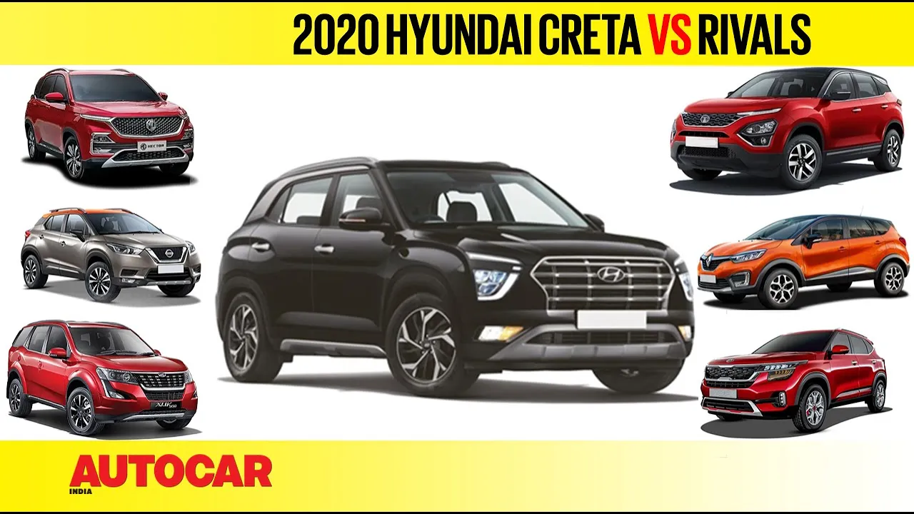 2020 Hyundai Creta vs Rivals : Price and Spec Comparison | Autocar India