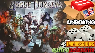 Rogue Dungeon 2nd Edition - Unboxing & Impressions (EN) by Epitrapaizoume