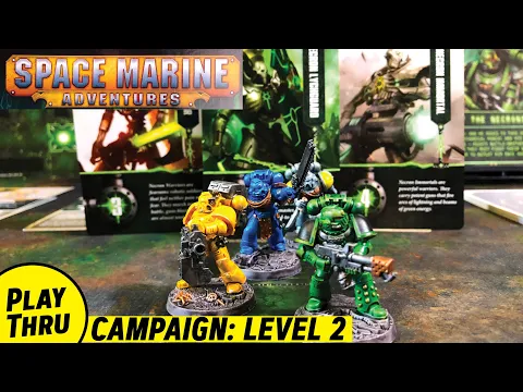 SPACE MARINE ADVENTURES: Labyrinth of the Necrons - Level 2 Solo Playthrough