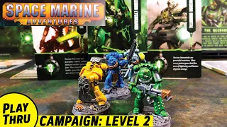 SPACE MARINE ADVENTURES: Labyrinth of the Necrons - Level 2  Solo Playthrough