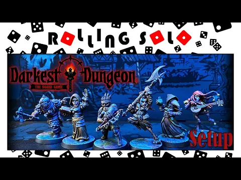 Darkest Dungeon: The Board Game | Kickstarter Preview | Setup