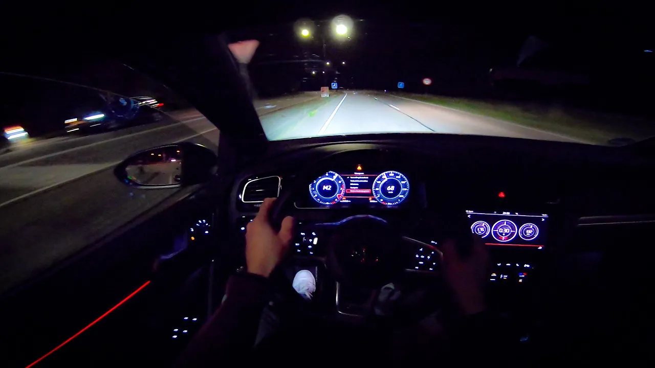 VW Golf GTI TCR MK7.5 | NIGHT DRIVE POV by AutoTopNL