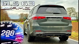 NEW! Mercedes-AMG GLS 63 634HP // 0-100 100-200 TOP SPEED POV & SOUND