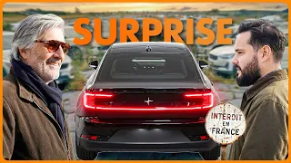 ELLE ÉTAIT INTERDITE EN FRANCE : On a enfin pu essayer la Polestar 2 !