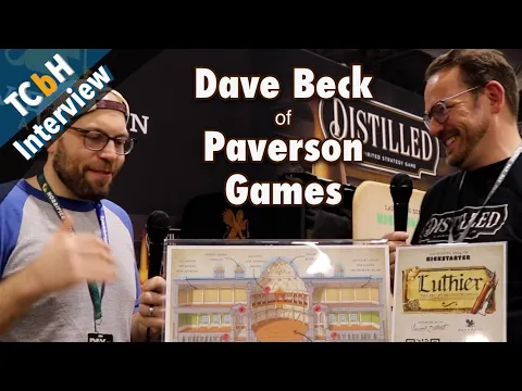 Dave Beck of Paverson Games talks Luthier - PAX Unplugged 2023