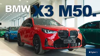 BMW Individual Melbourne Red BMW X3 M50 | Walk around (4K)
